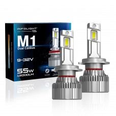 Светодиодная LED лампа Infolight M1 Dual Canbus H7 (комплект 2шт) Светодиодная LED лампа Infolight M1 Dual Canbus H7 (комплект 2шт)